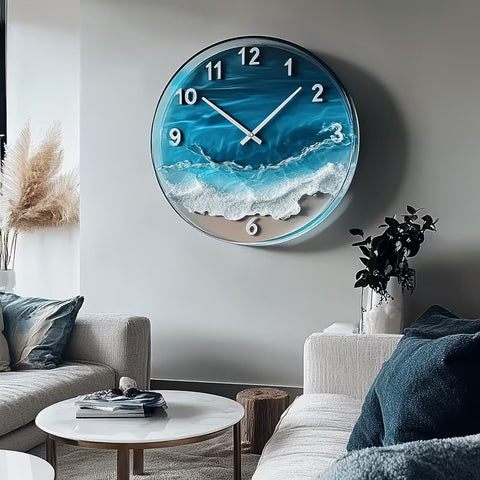 3d Resin Clock Globe Ornament Decoration Durable DIY Craft Supplies Home Decor Crafting Unique Gift Decorative Crafts Handcraft